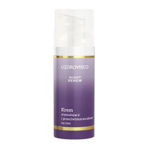 Uzdrovisco Night Renew Krem stymulujący i przeciwzmarszczkowy na noc, 50 ml
