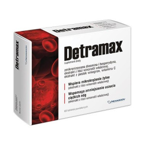 Detramax, tabletki powlekane, 60 sztuk