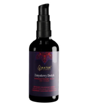 NATUR PLANET Zmysłowy dotyk, olej do masażu 100 ml