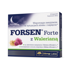 Olimp, Forsen Forte z Walerianą, kapsułki, 30 sztuk