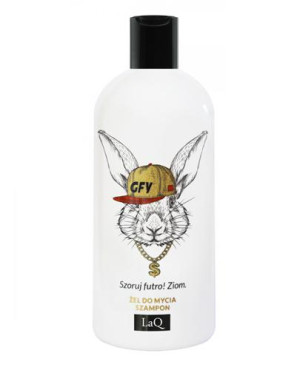 LaQ Królik Żel do mycia i Szampon do włosów 2w1, 300 ml