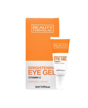 Beauty Formulas, Żel pod oczy z rozjaśniającą witaminą C, 20 ml