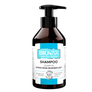 BIOVAX Intensywnie regenerujący szampon z kreatyną i jedwabiem - 200 ml