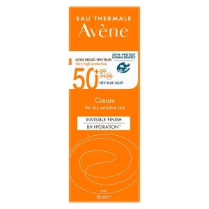 Avene Krem przeciwsłoneczny SPF50+ bardzo wysoka ochrona, 50 ml