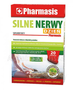PHARMASIS, Silne Nerwy Dzień - 20 kaps.