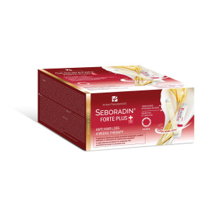 Seboradin Forte Plus Zestaw Ampułki, 24 x 5,5 ml + Serum Fito Cell, 4 x 6 g