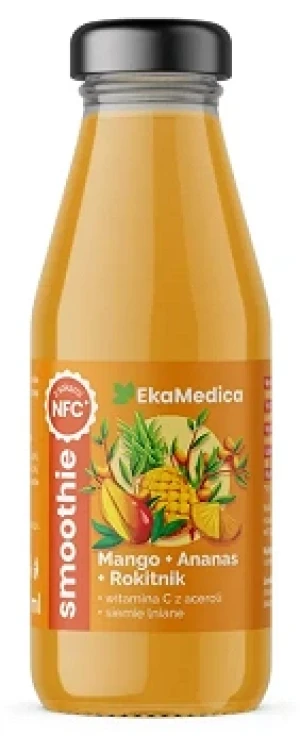 Smoothie Mango-ananas-rokitnik, 0,25 l