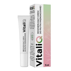 BioceriQ Pharma, VitaliQ, Regenerujący krem do płytki paznokciowej, 15 ml