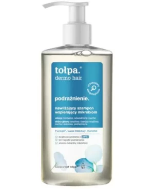 Tołpa Dermo Hair Podrażnienie nawilżający szampon wspierający mikrobiom 250 ml