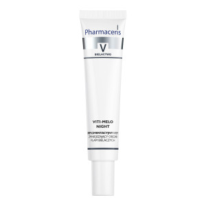 PHARMACERIS V VITI-MELO NIGHT Krem repigmentacyjny zmniejszający obszar plam bielaczych - 40 ml