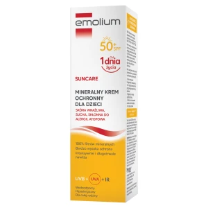 Emolium, SunCare SPF50+ mineralny krem ochronny, 50 ml