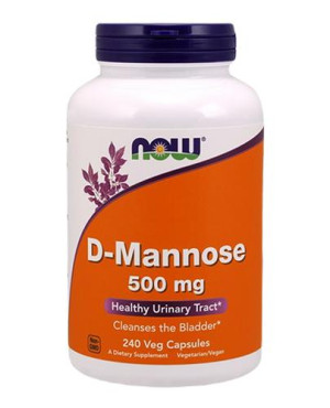 Now Foods D-Mannose, 240 kaps., cena, opinie, właściwości