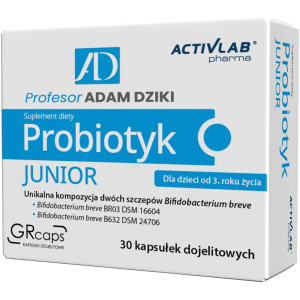 ActivLab Pharma, Probiotyk JUNIOR, kapsułki, 30 sztuk