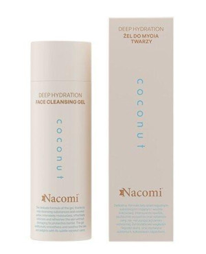 Nacomi Deep Hydration Żel do mycia twarzy COCONUT, 140 ml