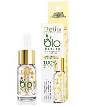Delia Bio Odżywczy Olejek do paznokci i skórek, 10 ml