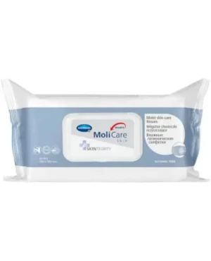 Hartmann MoliCare Skin Moist Care wilgotne chusteczki do pielęgnacji 50 sztuk