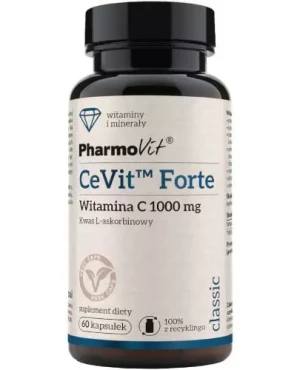 PharmoVit CeVit Forte Witamina C 1000 mg 60 kapsułek