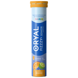 Oryal Fizzzy+ Senior, tabletki musujące, 20 sztuk