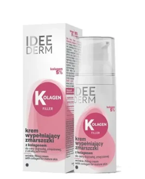 Idee Derm Krem wypełniający zmarszczki z kolagenem 5%, 50 ml