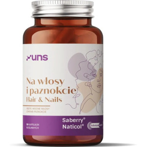 UNS Na Włosy I Paznokcie Hair & Nails, kapsułki, 60 sztuk