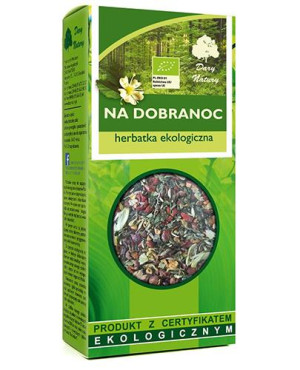 Dary Natury Ekologiczna herbatka na dobranoc - 50 g - cena, opinie, stosowanie