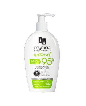 AA INTYMNA Natural Nawilżający żel do higieny intymnej, 300 ml