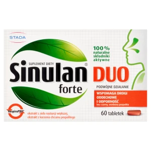 Sinulan Duo Forte, tabletki powlekane, 60 sztuk