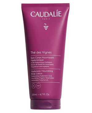 Caudalie The des Vignes, Nawilżający Balsam do ciała z kwasem hialuronowym, 200 ml