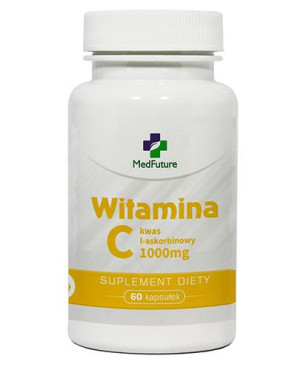 MedFuture Witamina C L-askorbinowy 1000 mg, 60 kaps.