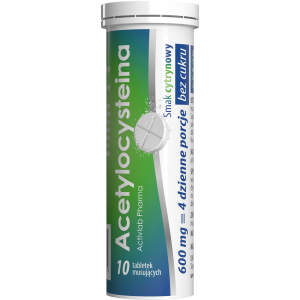 ActivLab Pharma, Acetylocysteina, smak cytrynowy, tabletki, 10 sztuk