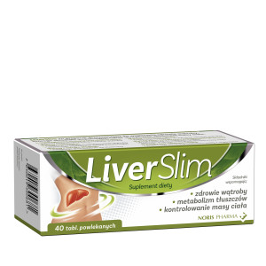 LiverSlim, tabletki, 40 sztuk