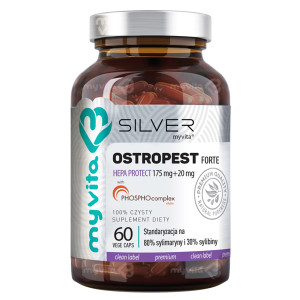 MyVita Silver Ostropest forte - 60 kaps.- cena, opinie, właściwości