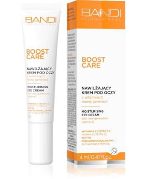 BOOST CARE, Nawilżający krem pod oczy z witaminą C nowej generacji, 14 ml