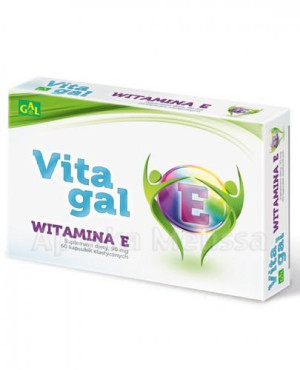 VITAGAL Witamina E 90 mg - 60 kaps.