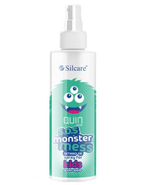 Silcare Quin Hair S.O.S Monster Mess, Spray ułatwiający rozczesywanie dziecięcych włosów, 200 ml