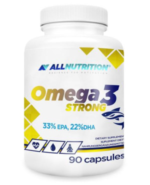 ALLNUTRITION OMEGA 3 STRONG, 33% EPA i 22% DHA, 90 kapsułek