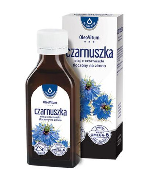 OLEOVITUM CZARNUSZKA Olej zimnotłoczony, 100 ml