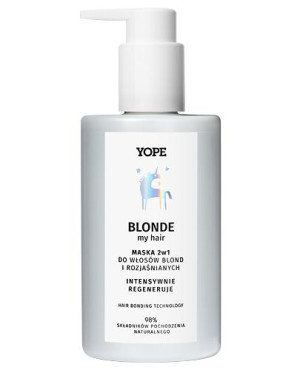 YOPE BLONDE Maska do włosów 2w1, 300 ml