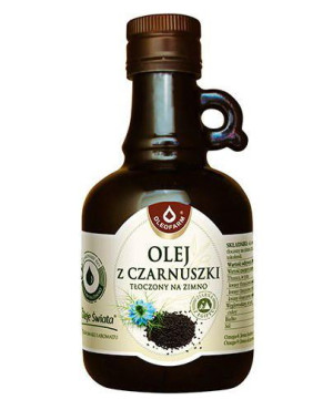 OLEOFARM Olej z czarnuszki tłoczony na zimno, 250 ml