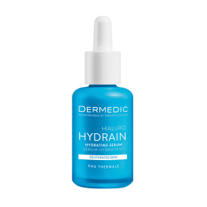 DERMEDIC HYDRAIN 3 HIALURO, serum nawadniające twarz, szyję i dekolt, 30 ml