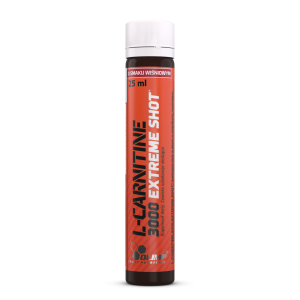 Olimp, L-carnitine 3000 Extreme, shot smak wiśniowy, 25 ml
