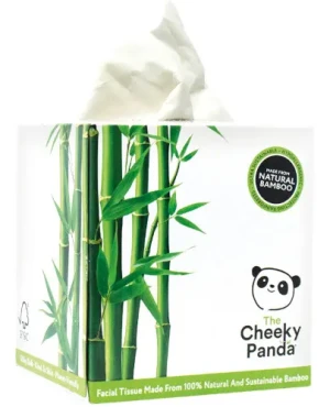 The Cheeky Panda bambusowe chusteczki do twarzy 56 sztuk