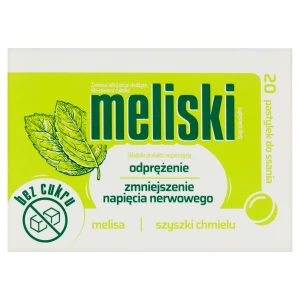 Meliski, 20 pastylek do ssania
