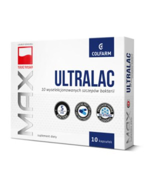Max Ultralac 10 kapsułek