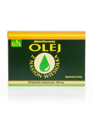 GAL OLEJ Z NASION WIESIOŁKA 500 mg - 60 kaps.