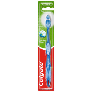 Colgate Szczoteczka do zębów Premier clean Średnia, 1 sztuka