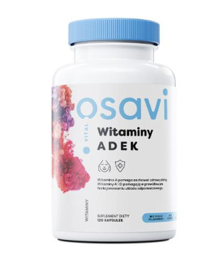 Witaminy ADEK, 120 kaps., cena, opinie, wskazania