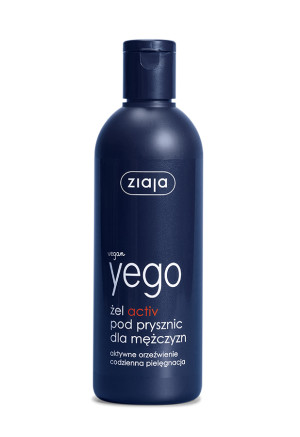Ziaja Yego, żel activ pod prysznic dla mężczyzn, 300 ml