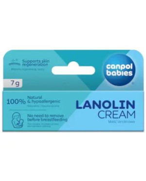 Canpol Babies Lanolin Cream Maść do brodawek sutkowych lanolinowa 7 g
