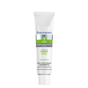Pharmaceris T Azeloacne, krem z 20% kwasem azelainowym do dermopielęgnacji skóry trądzikowej i z przebarwieniami, 20 ml